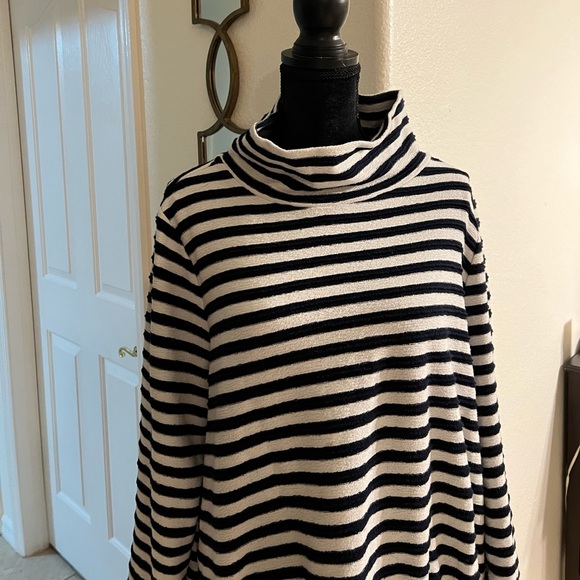 Ann Taylor Loft - pull over top w/ mock neck in size XXL - cozy - Picture 2 of 8
